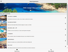 Tablet Screenshot of ibiza-experience.com